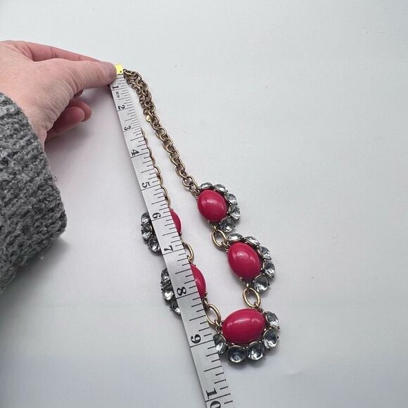 Stella & Dot Cherry Red Retired Mae Necklace - Picture 3 of 9